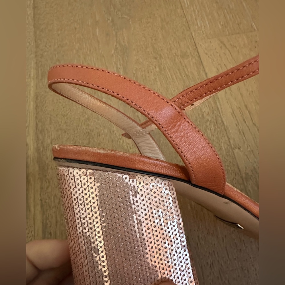 Gucci GG Marmont mid heeled sandals - Picture 7 of 10